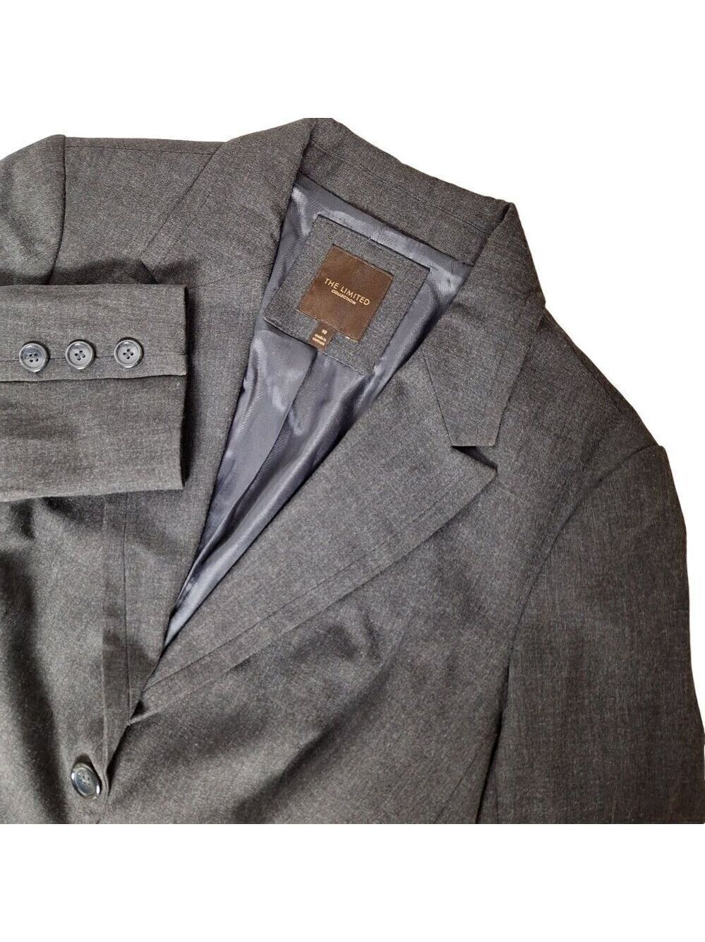 The Limited Gray Suit Coat Women's Size 10 Business Formal